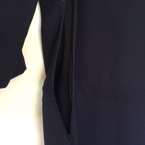 LACOSTE Stretch Polo Dress Golf Tennis Navy Blue  Size 0/32 - Picture 6 of 10